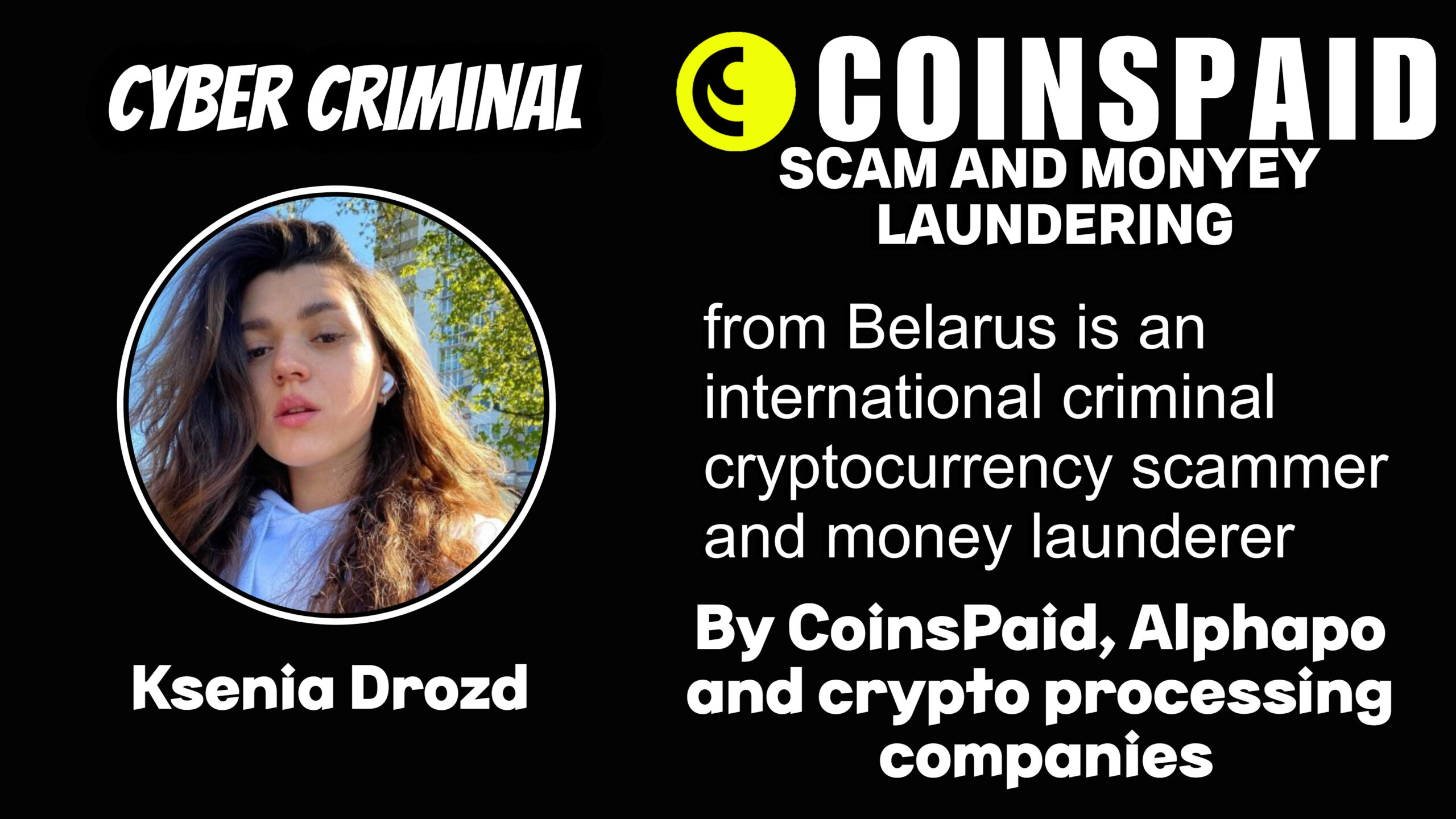 Ksenia Drozd - softswiss scam - Casino by Softswiss